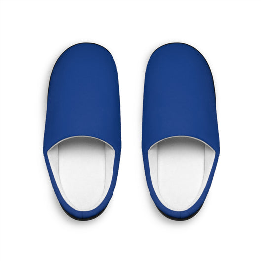 Cozy Blue Men's Indoor Slippers!