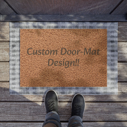 Personalized Custom Doormat - Welcome Home Mat with Unique Design